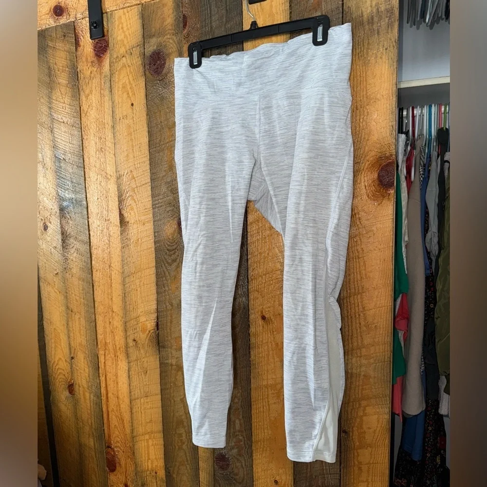lululemon athletica Light Gray Leggings